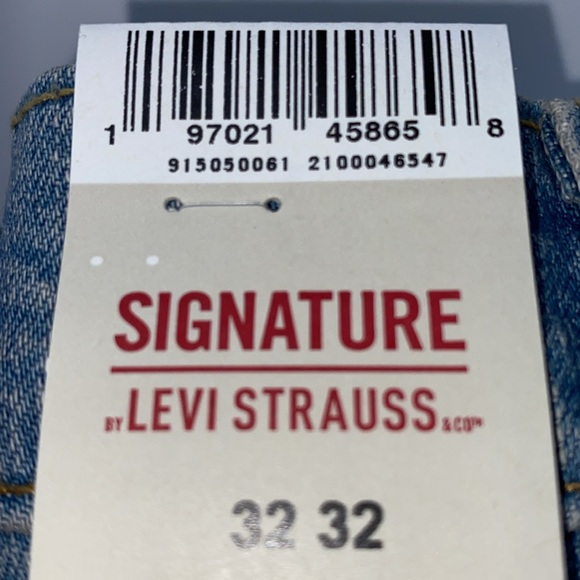 Levi Strauss Signature Bootcut 5 Pocket Men’s Blue Jeans Size 32 x 32 - Picture 3 of 15